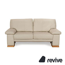 Leder zweisitzer beige gebraucht kaufen  Köln