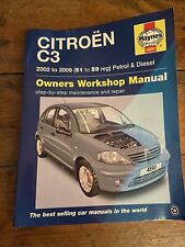Haynes citroen workshop for sale  PETERBOROUGH