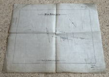 Antique wayleave map for sale  GLOUCESTER