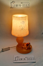 Alabaster lamp floral d'occasion  Expédié en Belgium