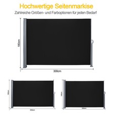 Seitenmarkise ausziehbar sonne gebraucht kaufen  Deutschland