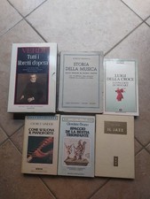 Lotto libri musica usato  Pescia