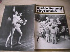 Zeitschrift melodie rhythmus gebraucht kaufen  Cunewalde