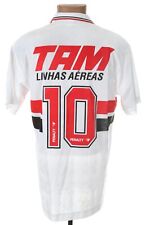 CAMISA DE FUTEBOL SAO PAULO FC BRASIL 1995 CASA PENALIDADE #10 L comprar usado  Enviando para Brazil