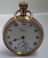 solid gold waltham pocket watch for sale solid gold waltham pocket watch for sale CRANBROOK