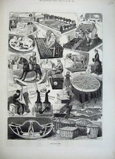 Old antique print for sale  UK