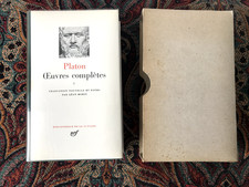 Pléiade platon oeuvres d'occasion  La Rochelle