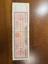 10.000 lire titolo usato  Italia