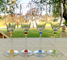 4 flute glasses for sale  Madison