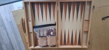 Backgammon set wooden for sale  NEWCASTLE UPON TYNE