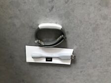 Carregador Jawbone UP3 rastreador de passos atividade cardíaca sono prata faixa cruzada (cinza) comprar usado  Enviando para Brazil
