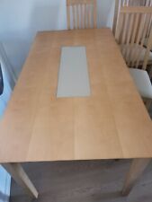 chairs dinning x6 table for sale chairs dinning x6 table for sale RAINHAM