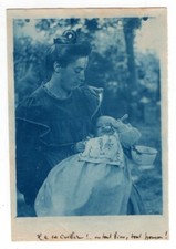 Photo anonyme cyanotype d'occasion  Avignon