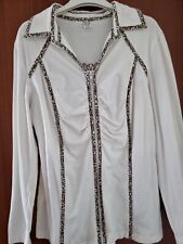 Damenstrick sweatjacke weiß gebraucht kaufen  Waiblingen
