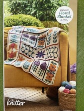 Knitting pattern blanket for sale  CRANBROOK