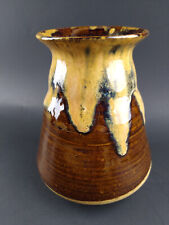 Brown dripware pottery for sale  Lancaster