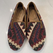 Handmade kilim loafers for sale  Willis