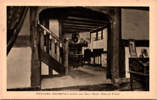 Cartão postal vintage Harvard House escada e piso térreo quarto dos fundos comprar usado  Enviando para Brazil