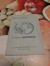 Ricettario pesce genepesca usato  Colli Verdi