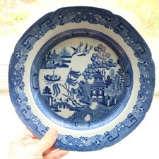 Early pearlware blue for sale  DENBIGH