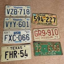 american plates for sale  EASTLEIGH