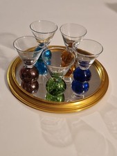 Plateau doré verres d'occasion  Saint-Georges-d'Orques