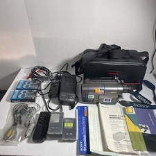 Sony Handycam CCD-TRV33 8mm Videocámara Videocámara Paquete Probado y Funcionando segunda mano  Embacar hacia Mexico