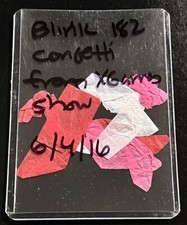 Blink 182 6/4 2016 Concert Confetti from XGames Show Austin Texas We Are Pirates comprar usado  Enviando para Brazil