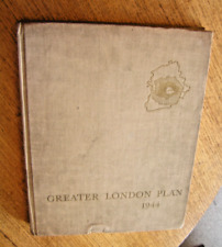 1945: RARE SIGNED COPY: GREATER  LONDON PLAN 1944. PROFESSOR ABERCROMBIE., usado comprar usado  Enviando para Brazil