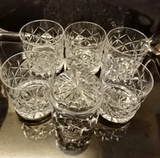 cut glass whisky glasses for sale cut glass whisky glasses for sale COVENTRY