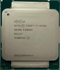   Core i7-5930K SR20R 3.50GHz 6-Core LGA 2011-3 CPU Processor #A6-37 comprar usado  Enviando para Brazil