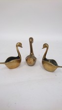 Vintage brass swan for sale  RUGBY