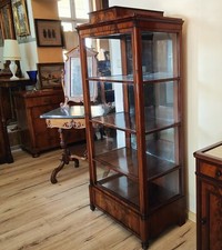 Biedermeier vitrine glasschran gebraucht kaufen  Klettwitz