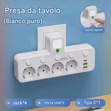 Multipresa prese schuko usato  Napoli