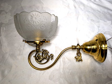 Brass wall sconce for sale  Unity