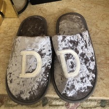 Ladies slippers beige for sale  WALSALL