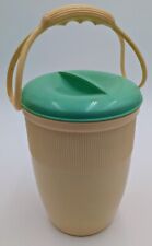Balde de gelo plástico ThermoTemp Mallory Randall ráfiaware vintage década de 1950 Malloware, usado comprar usado  Enviando para Brazil