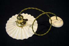 light fluted hanging glass for sale  USA