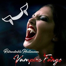 Halloween retractable fangs for sale  DUNSTABLE