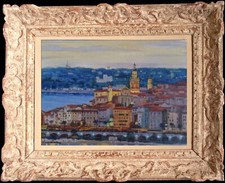 Antique oil painting d'occasion  Expédié en Belgium