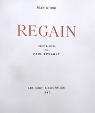 Regain jean giono d'occasion  Paris V