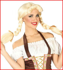 Parrucca carnevale trecce usato  Capannori