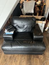 Seater leather sofa for sale  CAMBRIDGE