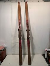 Coppia sci legno usato  Seregno