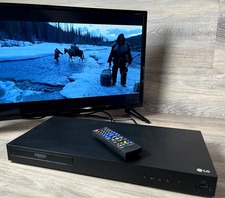Usado, Leitor de disco Blu-ray LG UBK80 4K ULTRA HD 3D com novo controle remoto comprar usado  Enviando para Brazil