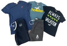 Lote de 5 blusas shorts masculinas Abercrombie Hollister tamanho S comprar usado  Enviando para Brazil