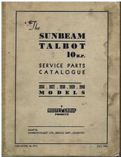 Sunbeam talbot 10hp for sale  WORKSOP