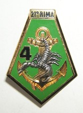 Insigne rima regiment d'occasion  Senozan