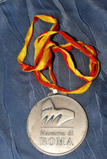 Storica medaglia argentata usato  Roma
