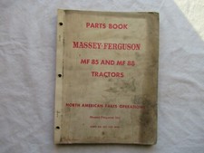 Usado, 1963 Massey-Ferguson MF88 MF85 MF 88 85 livro de peças de trator manual catálogo comprar usado  Enviando para Brazil